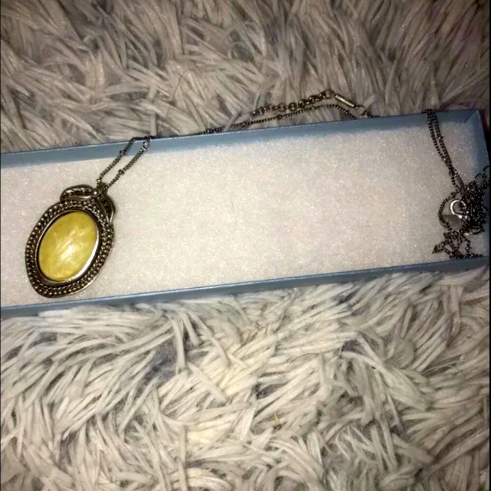 Yellow Lia Sophia Necklace